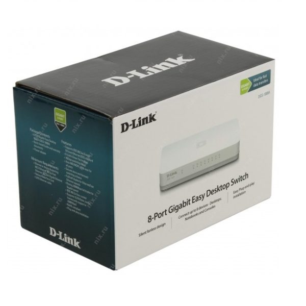D-Link DES-1008C 8-port Switch