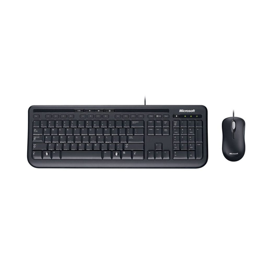 USB Microsoft Wired Desktop 600 Keyboard and Mouse Combo