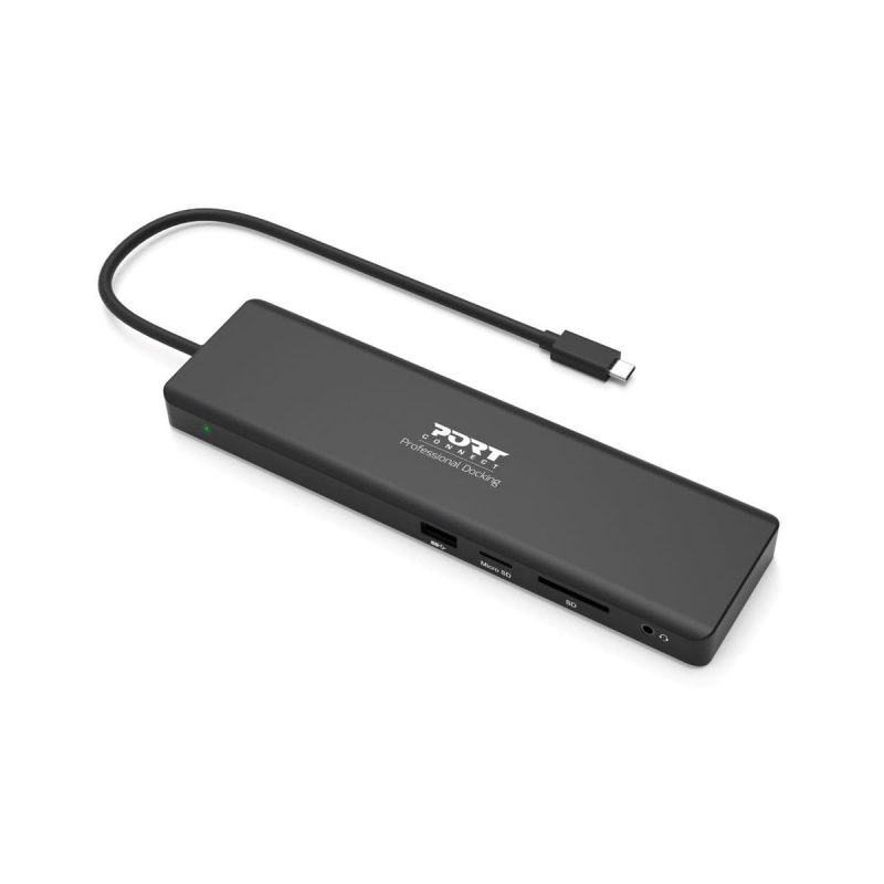 Port Designs USB-C Triple Screen Mobile Docking Station - 11 Devices 100W