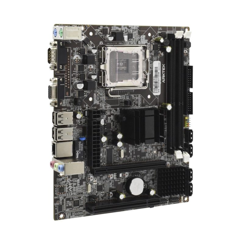 Arktek Intel G41 Intel Socket LGA775 micro ATX Motherboard