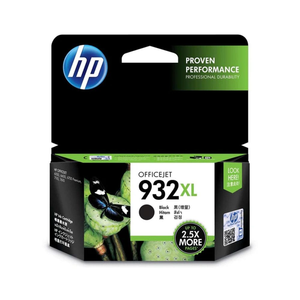 HP 932XL Black High Yield Printer Ink Cartridge Original CN053AE