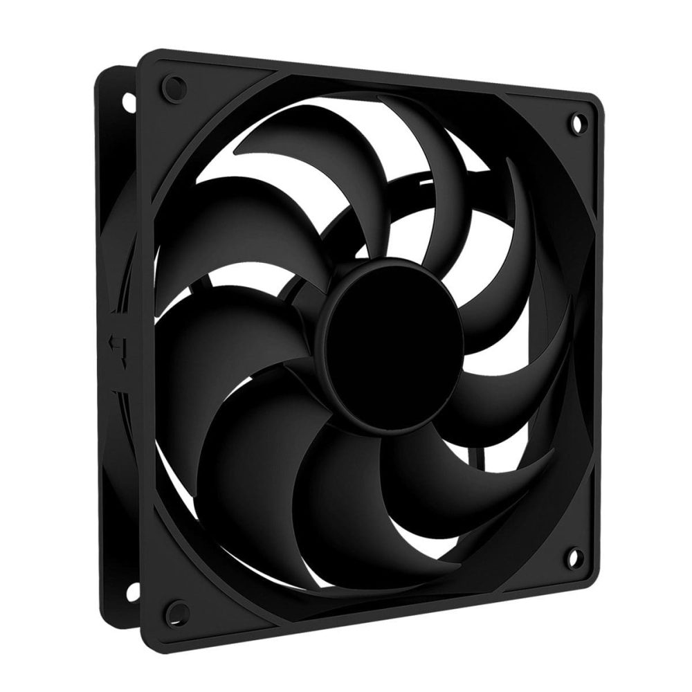 Chassis Cooler Fan Oem 120Mm Black Fan