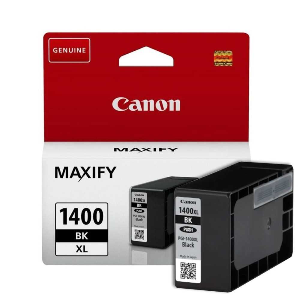 Canon 1400XL Black Original High Yield Ink Cartridge - PGI-1400XLBLK