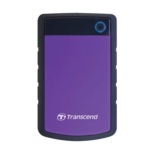 4TB Transcend StoreJet 2.5" Purple USB 5Gbps Type-A External Hard Drive