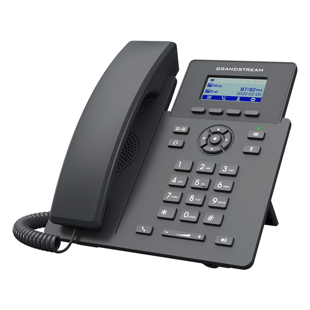 Grandstream 2-Line Carrier Desk Phone, PoE, No PSU - Image 2