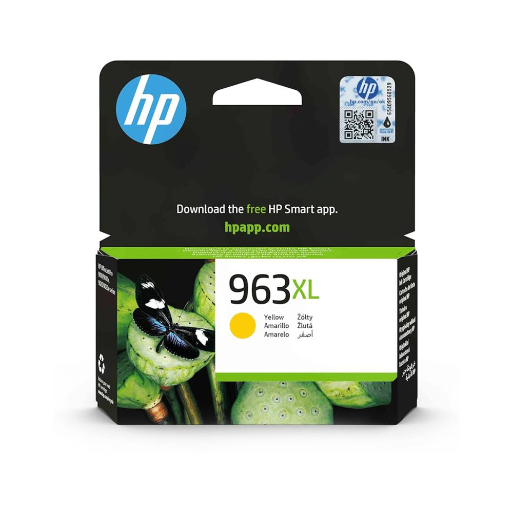 HP 963XL Yellow High Yield Printer Ink Cartridge