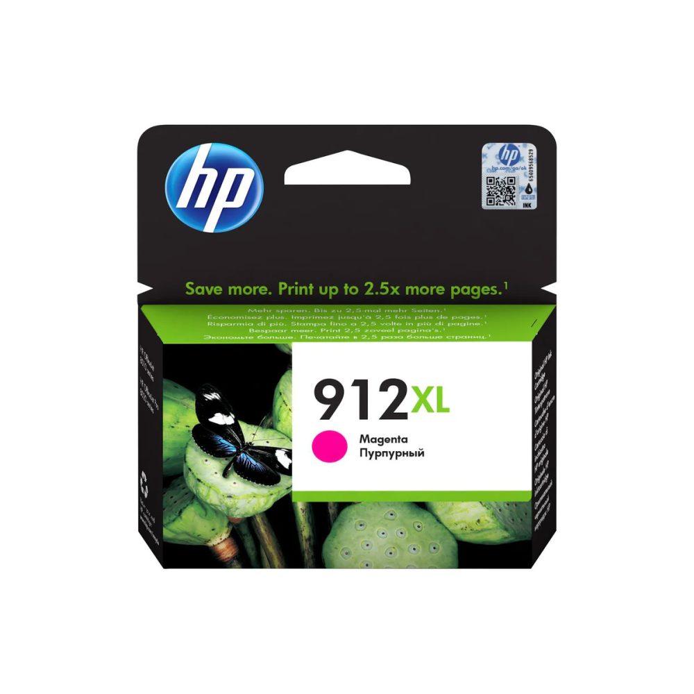 HP 912XL Magenta High Yield Printer Ink Cartridge