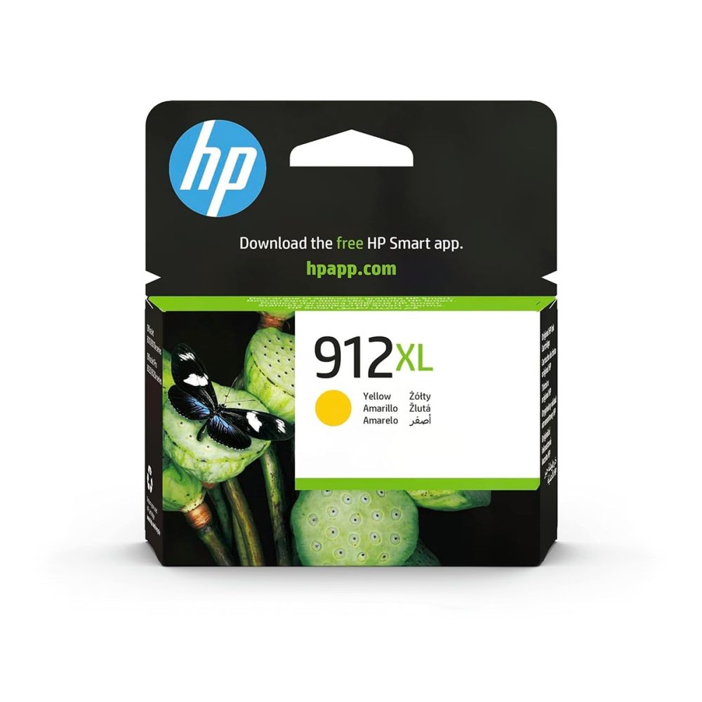 HP 912XL Yellow High Yield Printer Ink Cartridge