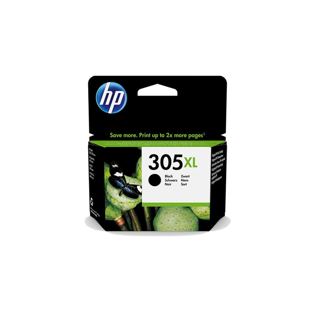 HP 305XL Black High Yield Printer Ink Cartridge