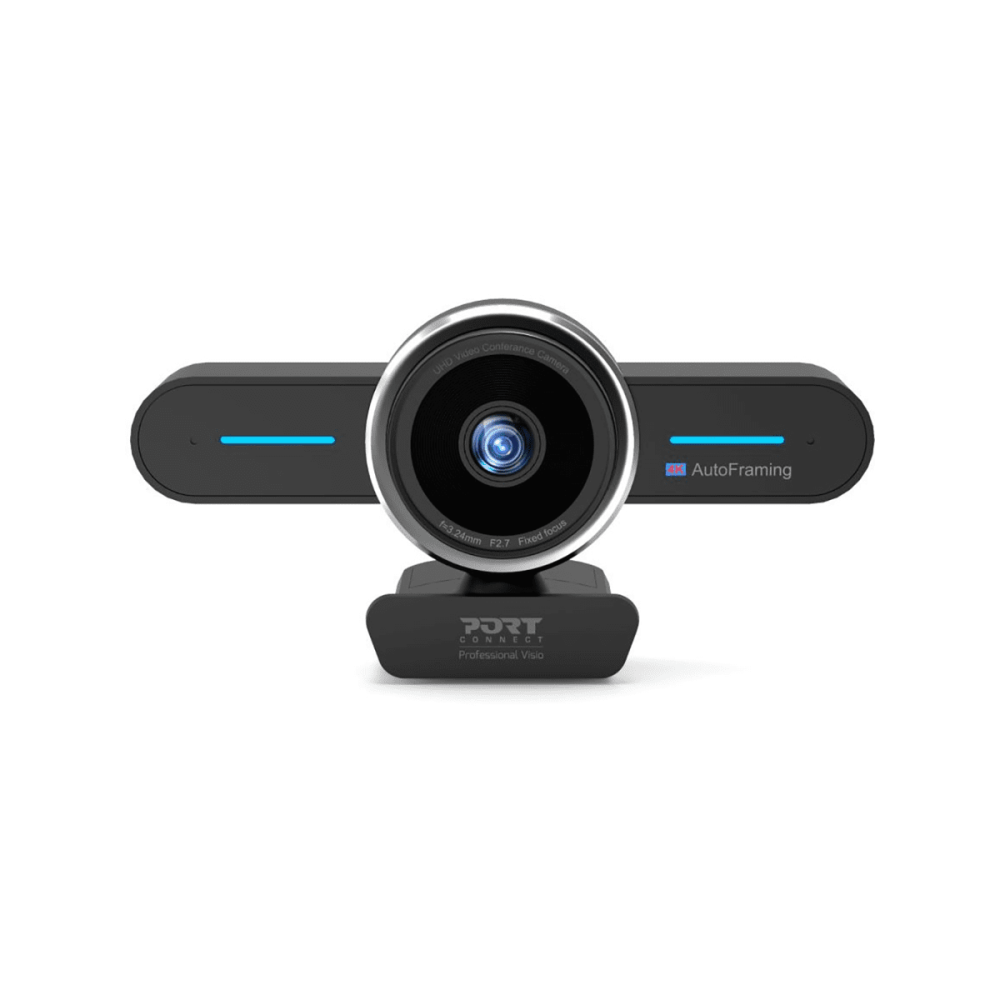 Port Designs 4K Mini Conference Camera With UHD Auto Crop