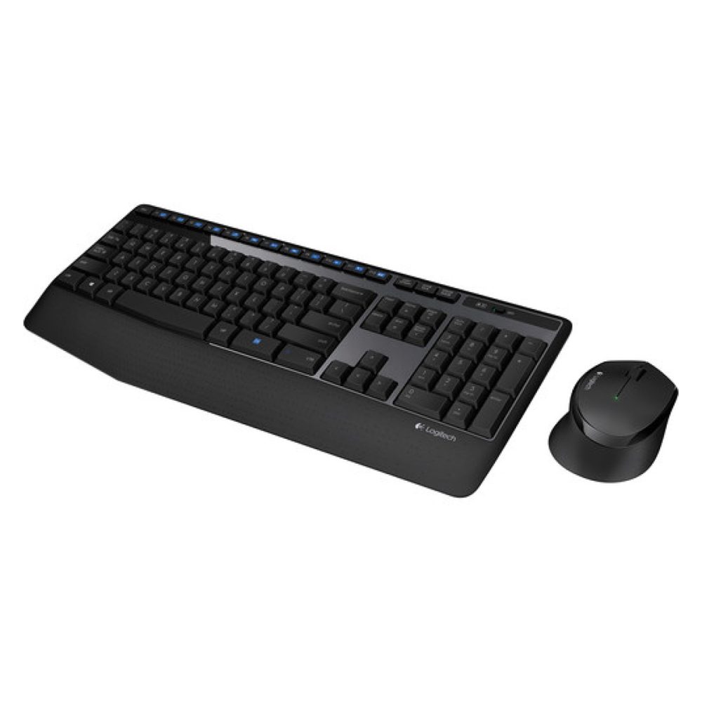 Logitech MK345 Comfort Black Wireless Keyboard & Mouse Combo - Image 2