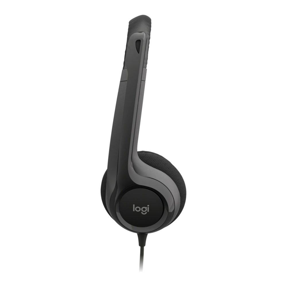 Logitech H390 USB Type-A Black Wired Calling Headset - Image 4