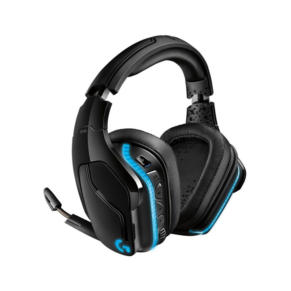 Logitech G935 7.1 DTS RGB Wireless Gaming Headset - Image 2