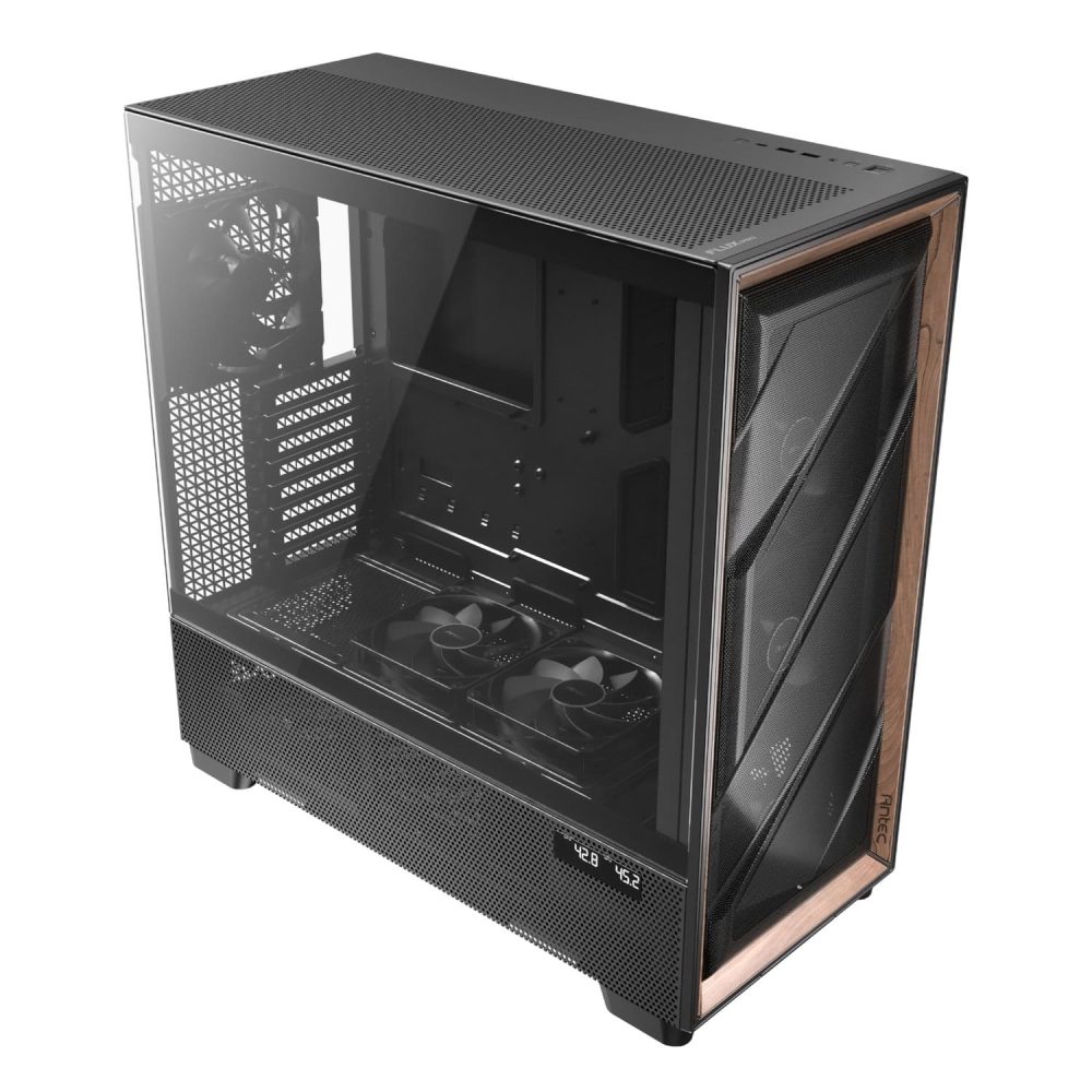 Antec FLUX PRO E-ATX Mid Tower Gaming Chassis – Black - Image 5