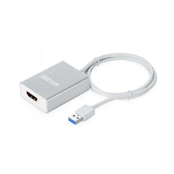 Astrum DA560 USB 3.0 To HDMI Female Convertor 20CM