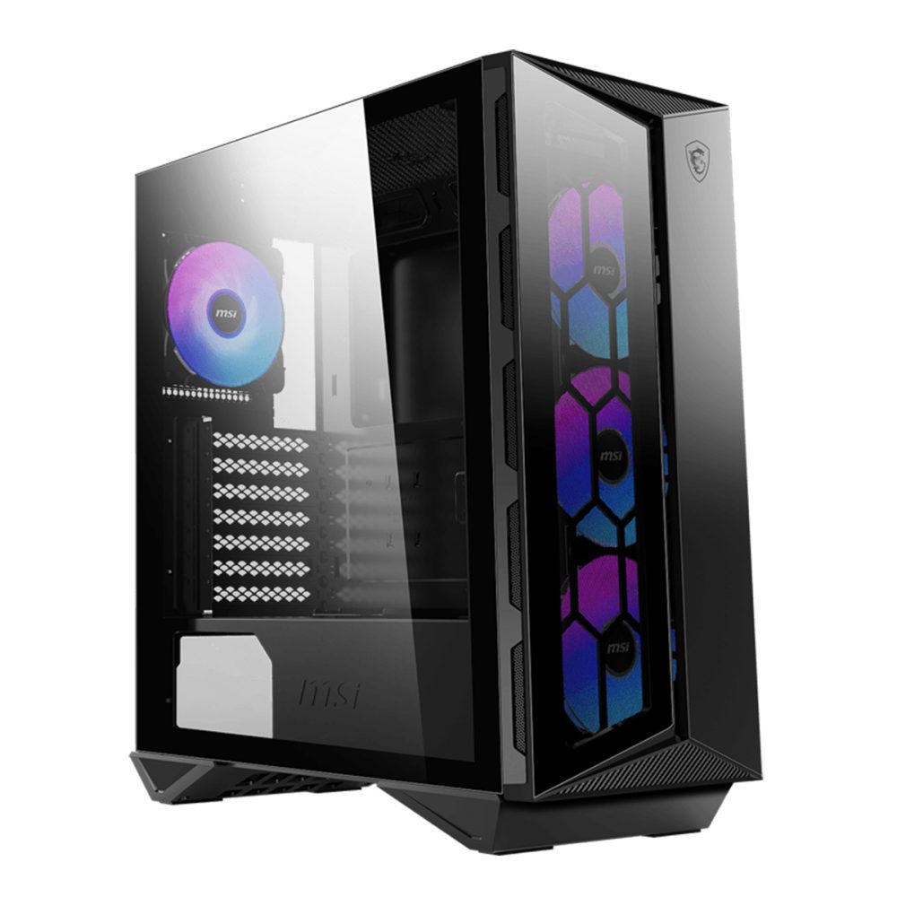 MSI MPG GUNGNIR 110R Mid Tower Gaming PC Case - Black