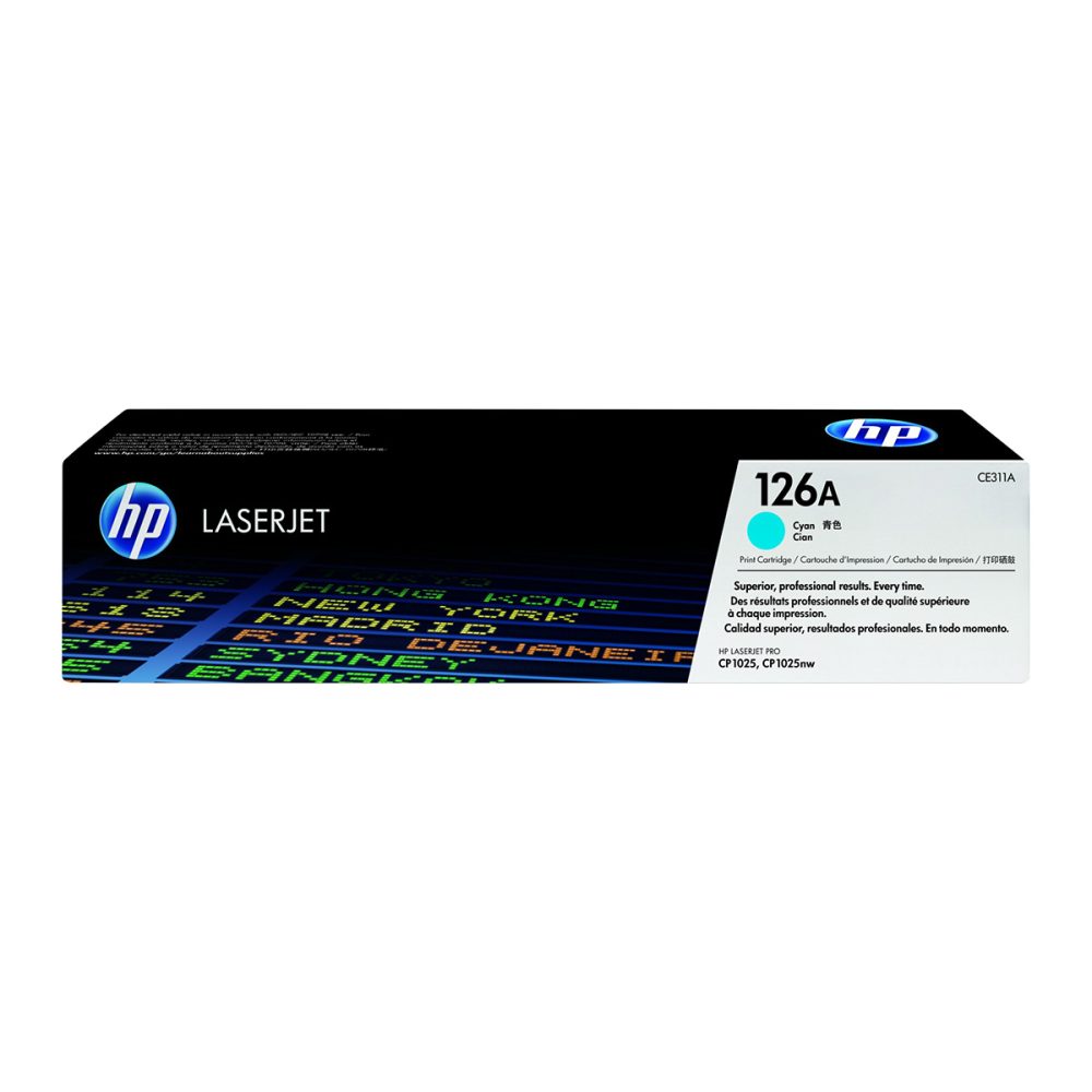 HP 126A Cyan Toner Cartridge