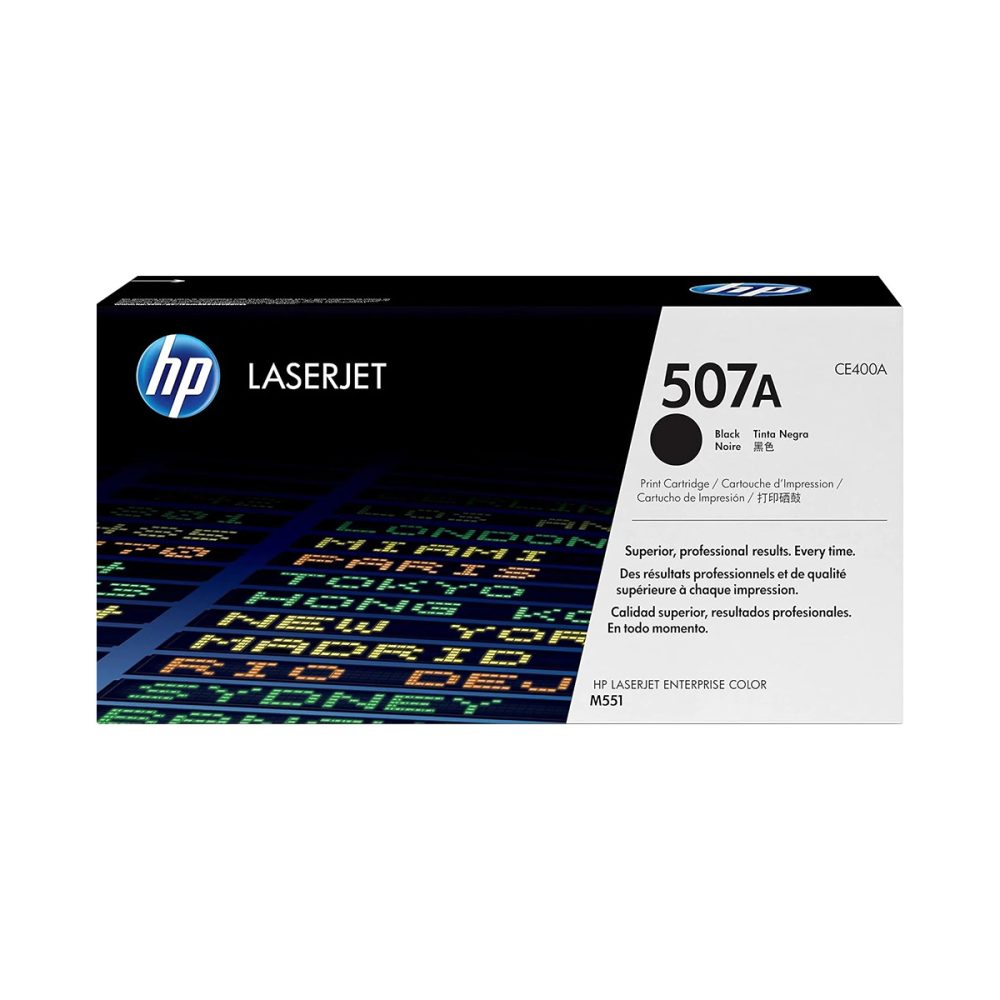 HP 507A Black Toner Cartridge