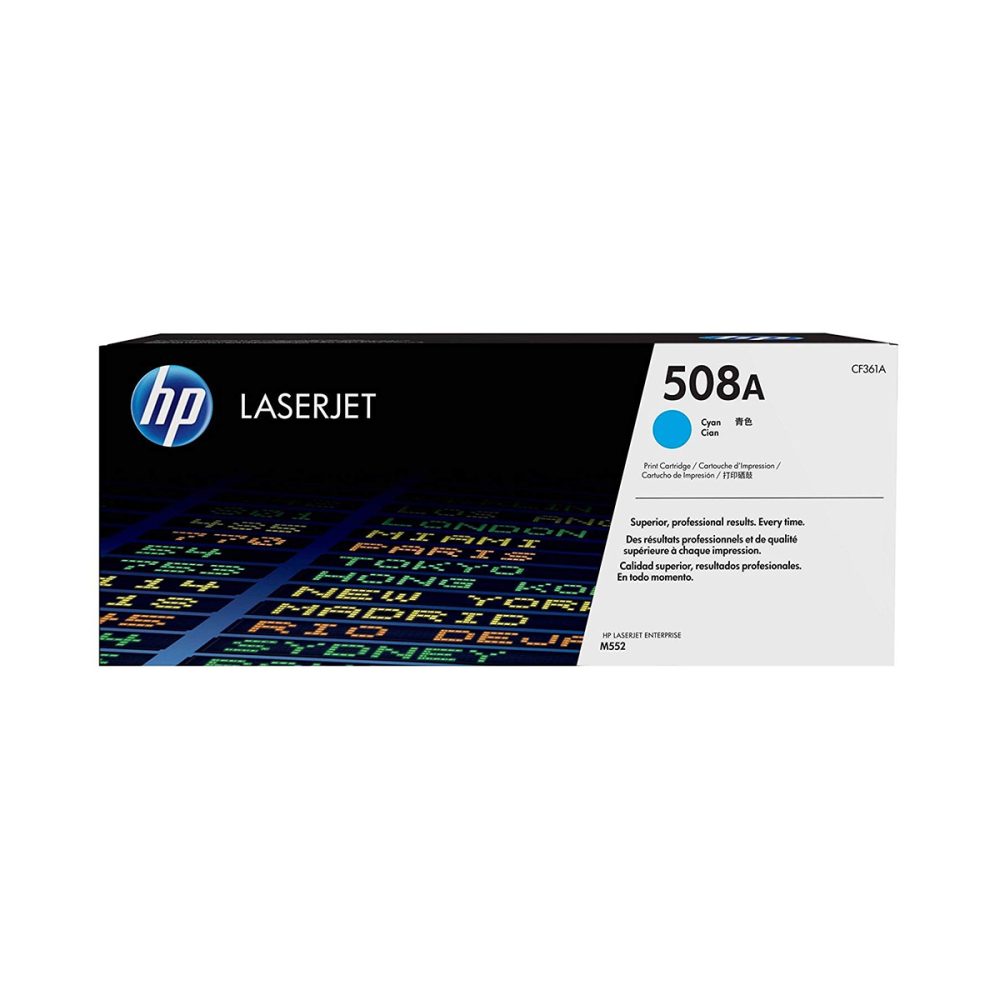 HP 508A Cyan Toner Cartridge