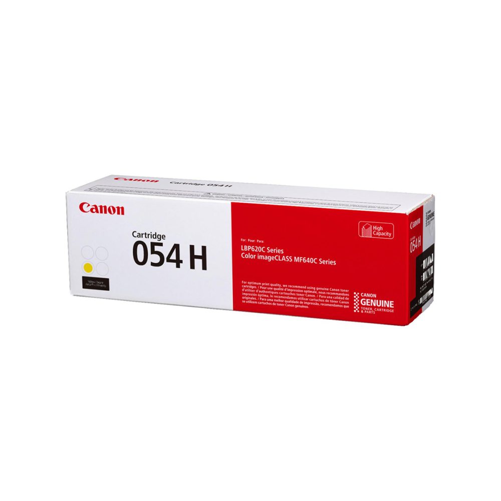 Canon CRG054HY High Capacity Yellow Toner Cartridge