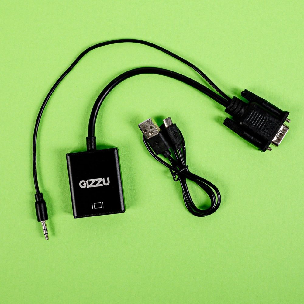 Gizzu 1080P VGA to HDMI Adapter with Audio - Image 5