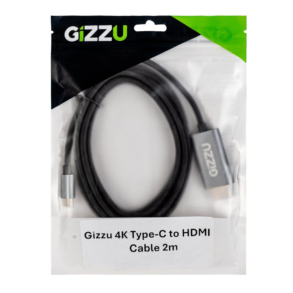 Gizzu 4K60Hz Type-C to HDMI Cable 2m - Image 4