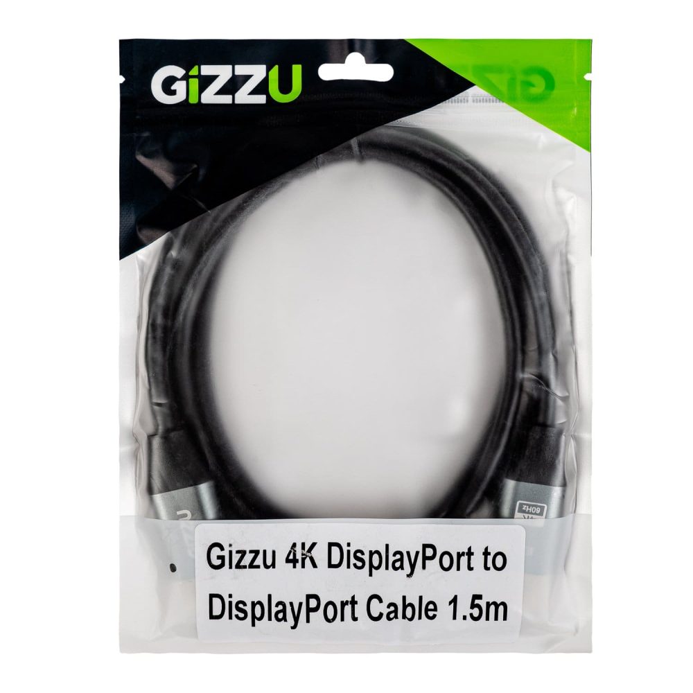 Gizzu 4K60Hz DisplayPort to DisplayPort Cable 1.5M - Image 4