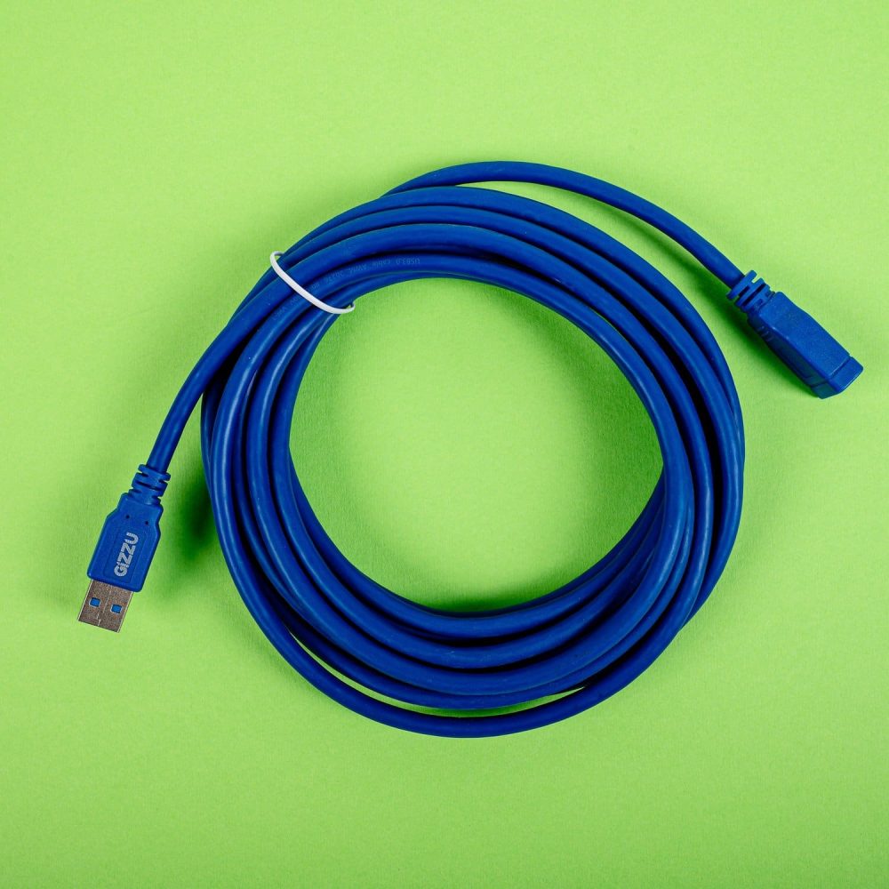 Gizzu USB 3.0 Extension Cable 5m - Blue - Image 5