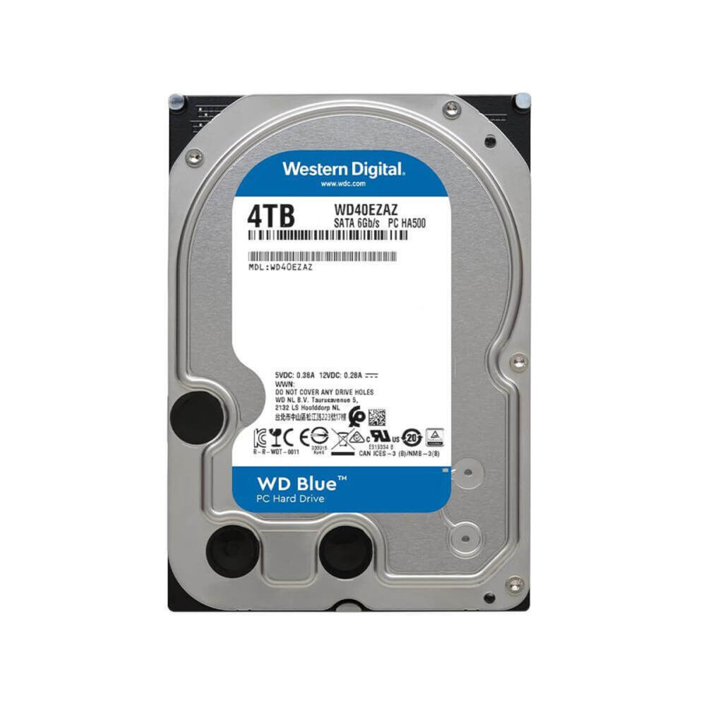 4TB Western-Digital Blue 5400rpm SATA 6Gb/s 256MB Cache 3.5" Internal Hard Drive - Image 3