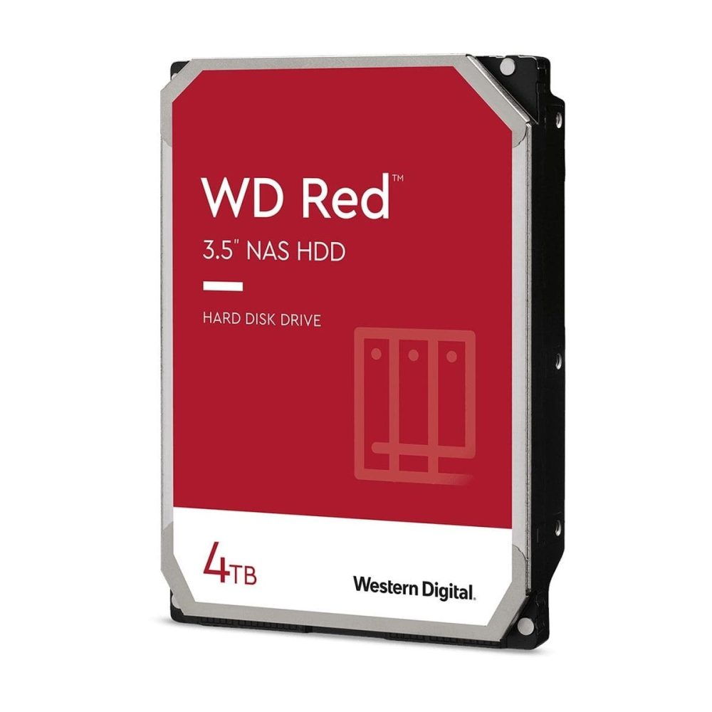 4Tb 3.5'' Western Digital Nas Sata Hdd