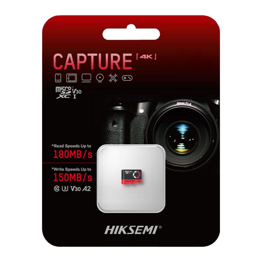 256GB Hiksemi Capture V30 MicroSDXC (Without Adapter) - Image 4