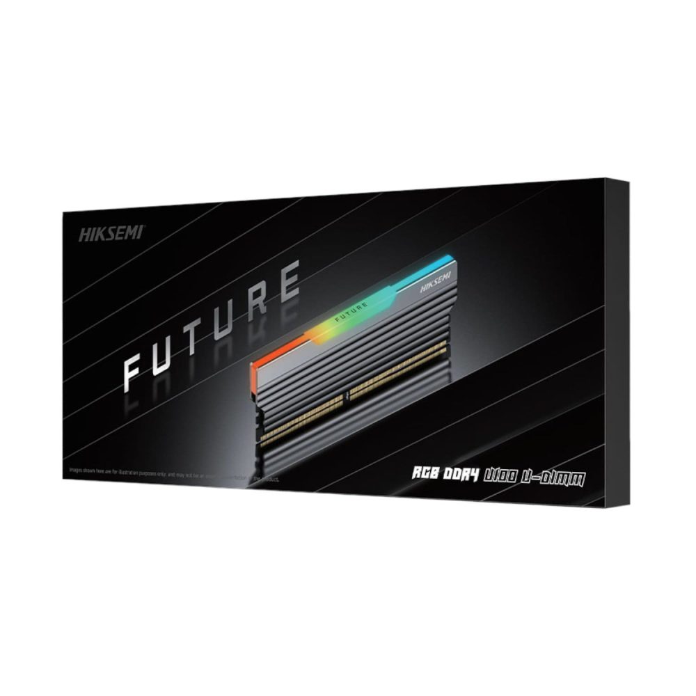 8GB HIKSEMI Future RGB 3600MHz DDR4 UDIMM Gaming Memory – Black - Image 5