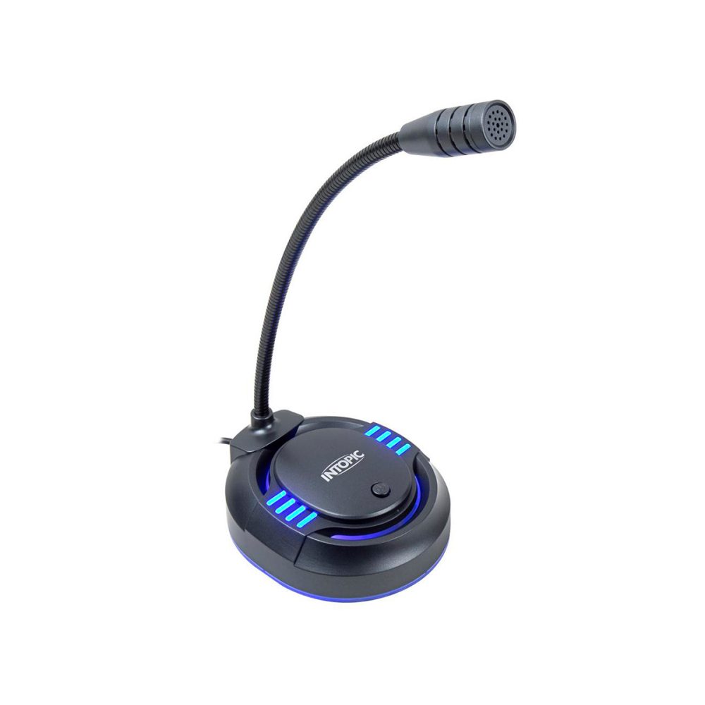 Intopic JAZZ UB032 USB Desktop Illuminated Microphone