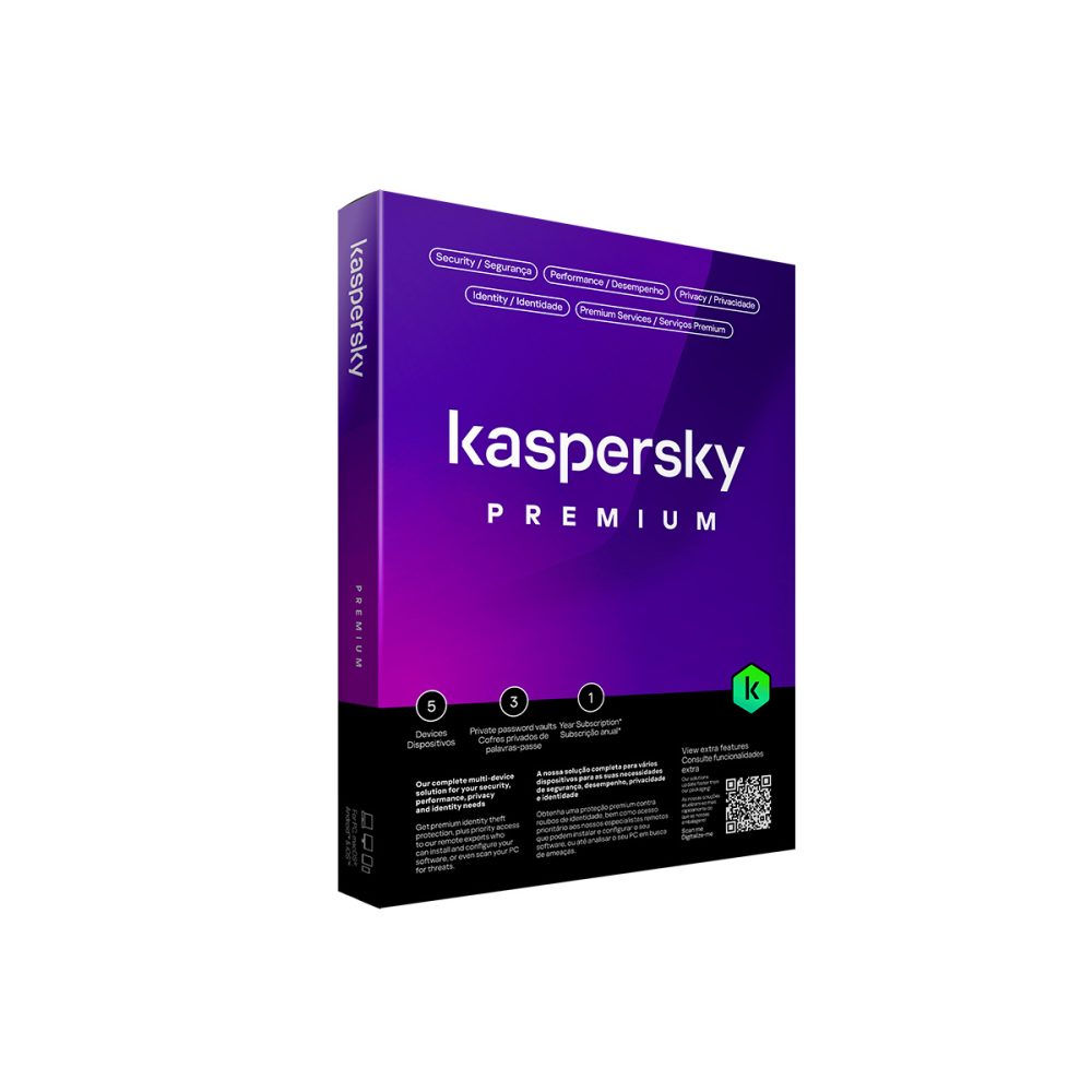 Kaspersky Premium Total Security 1 year License - 5 Devices