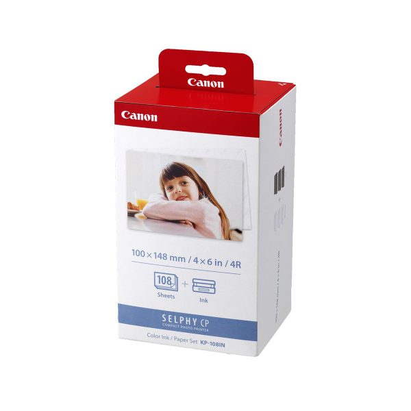 Canon KP-108IN Ink & Photo Paper Set