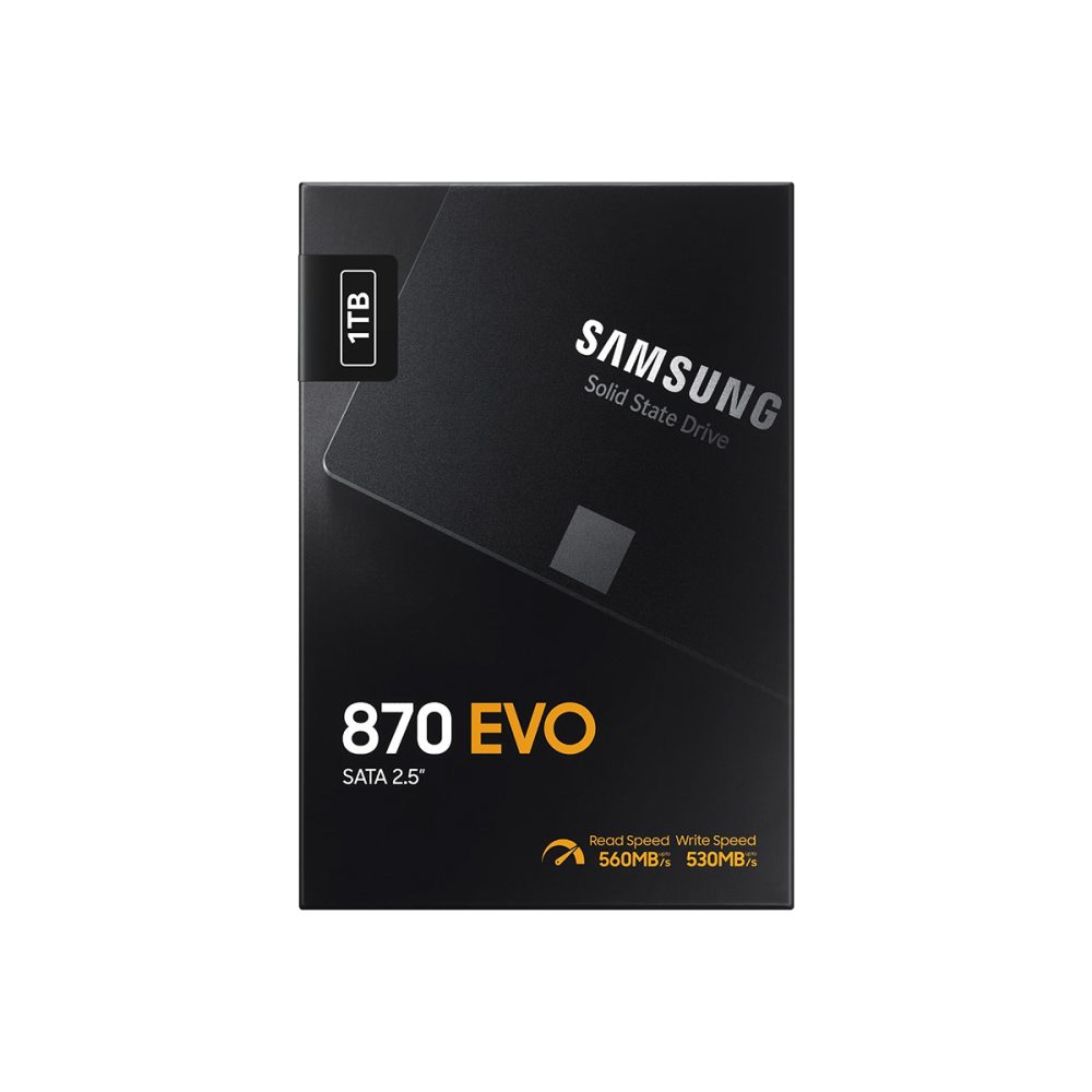 1TB Samsung 870 EVO 2.5" SATA 3.0 6 Gb/s Solid State Drive - Image 3