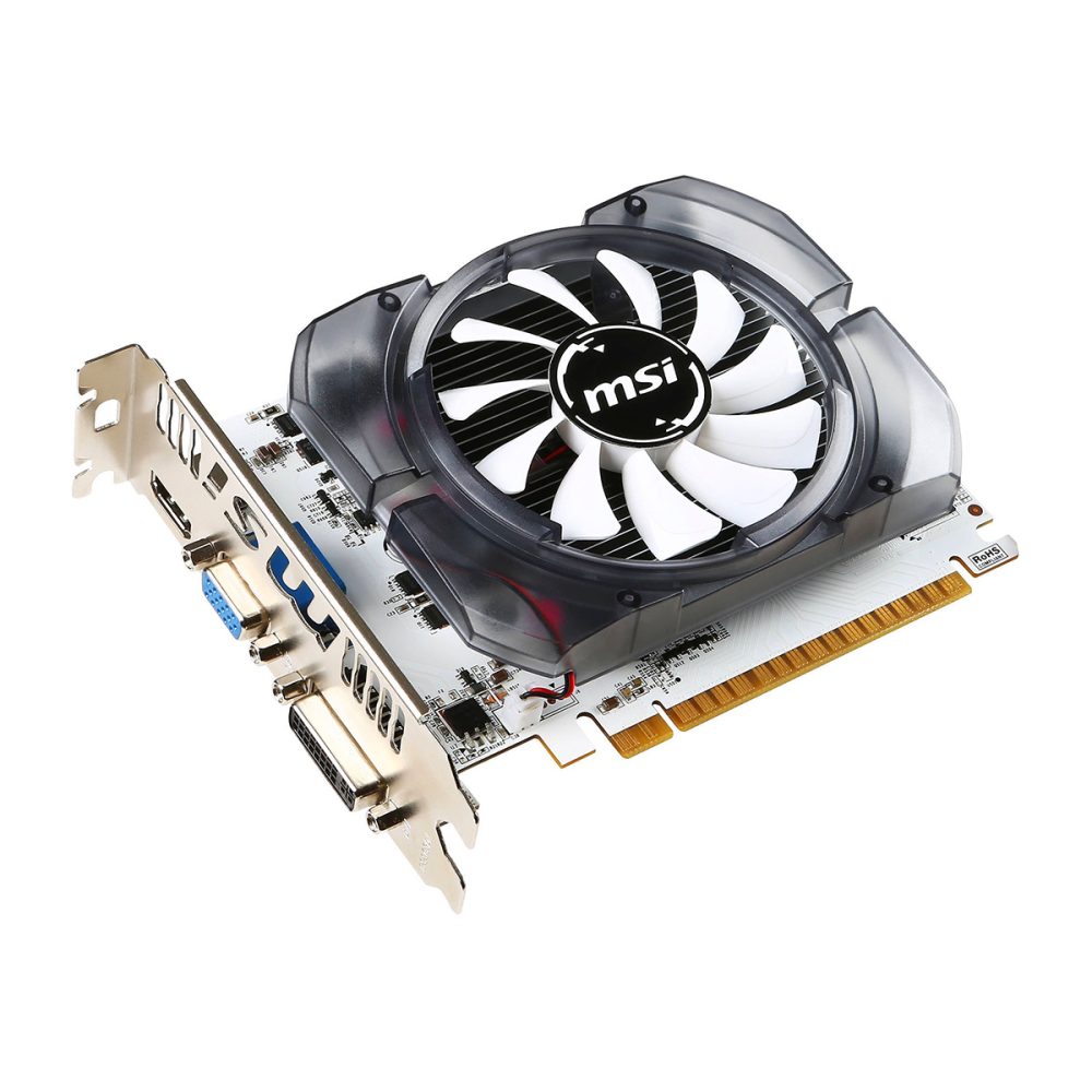 MSI GeForce GT 4GB DDR3 128-bit PCIe 2.0 Desktop Graphics Card