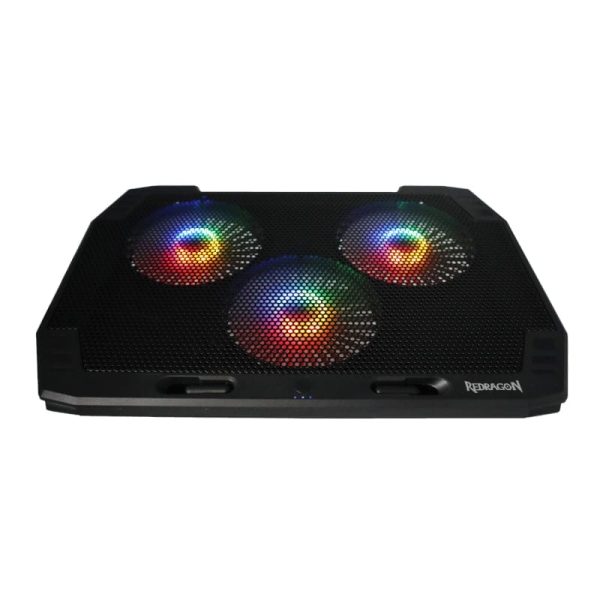 Redragon Dual USB 3 Fan RGB Gaming Notebook Stand