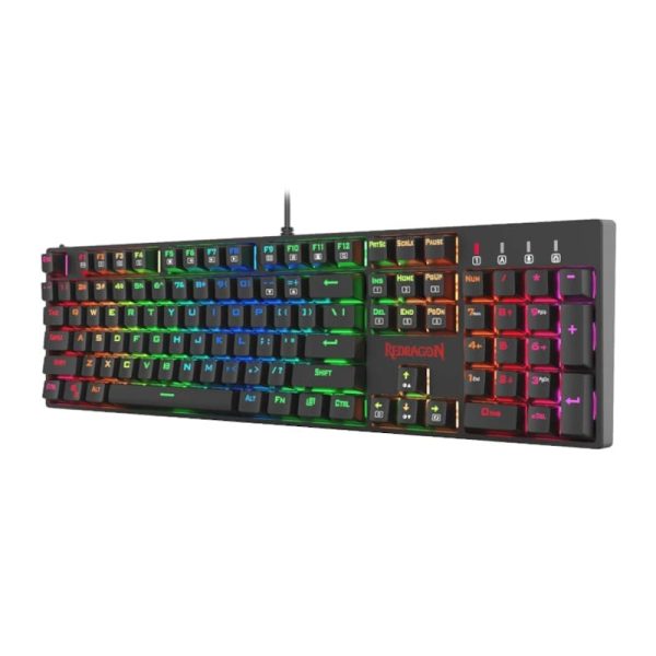 Redragon K582 Surara Mechnical RGB Gaming Keyboard - Black