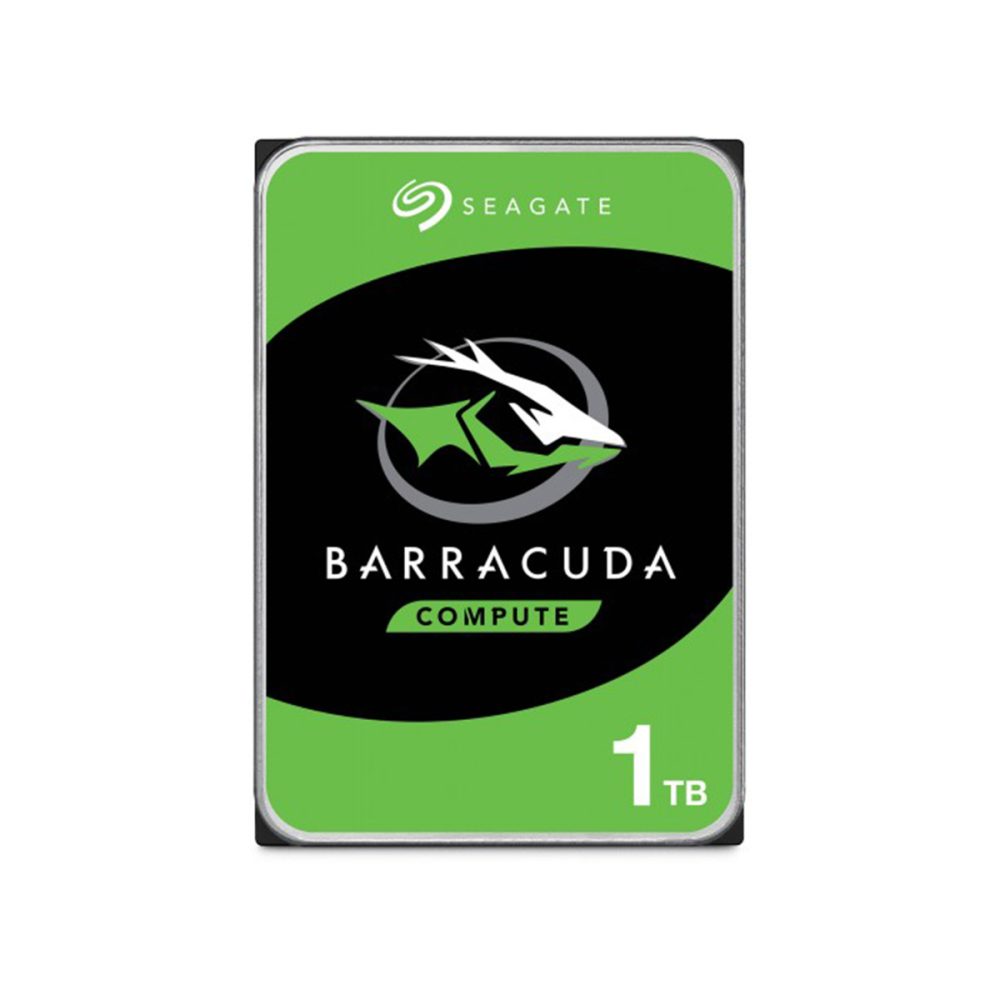 1TB Seagate 3.5" BarraCuda 7200RPM SATA 6Gb/s 256MB Cache Internal Hard Drive