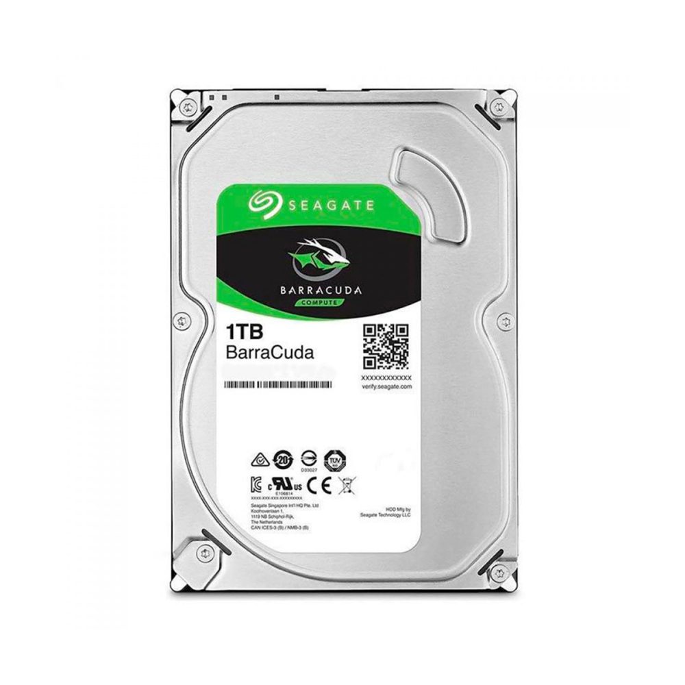 1TB Seagate 3.5" BarraCuda 7200RPM SATA 6Gb/s 256MB Cache Internal Hard Drive - Image 2