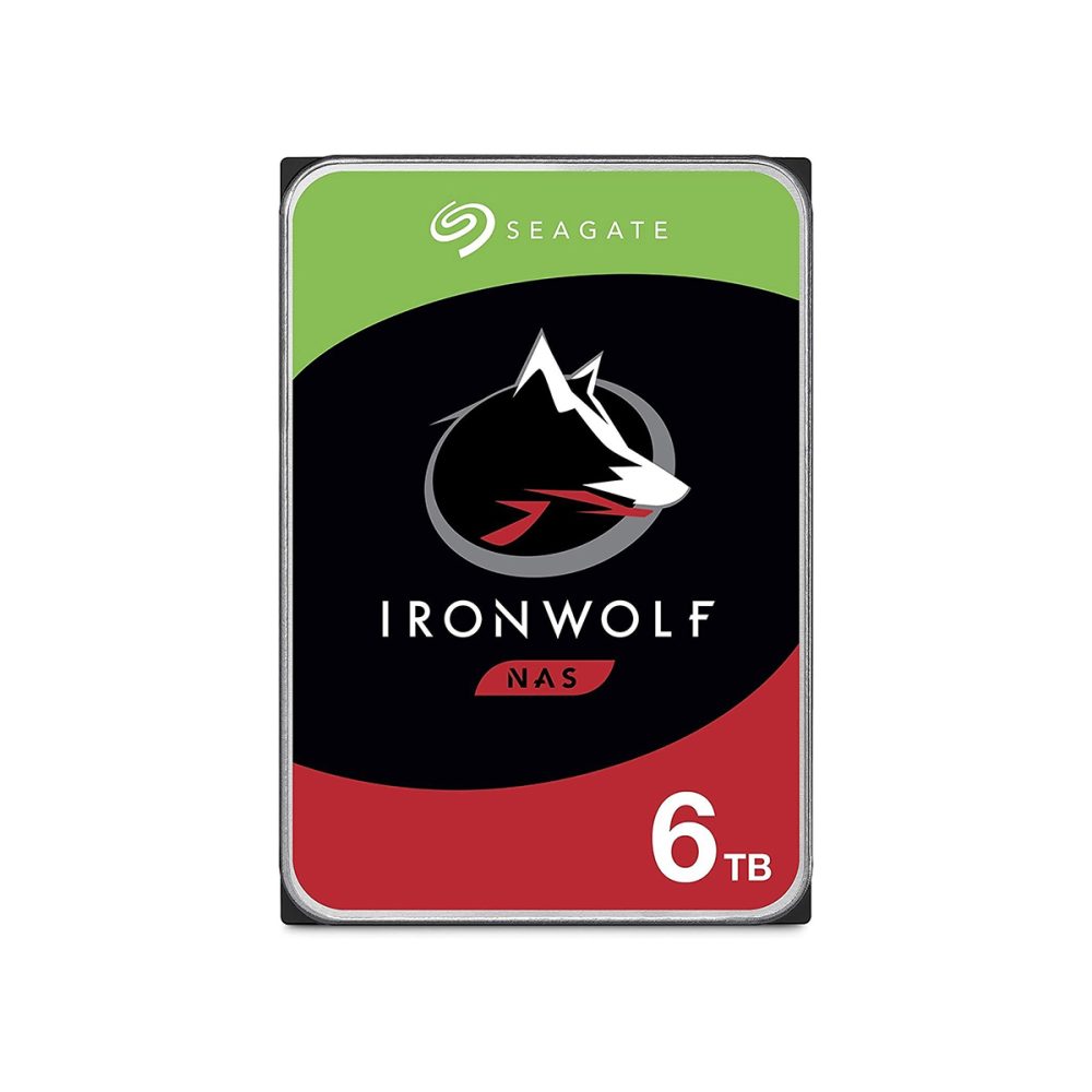 6TB Seagate IronWolf 5400rpm SATA 6Gb/s 256MB Cache 3.5" Internal Hard Drive