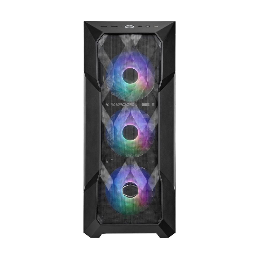 Cooler Master MasterBox TD500 V2 Clear Tempered Glass ARGB Black ATX Mid-Tower Chassis - Image 2