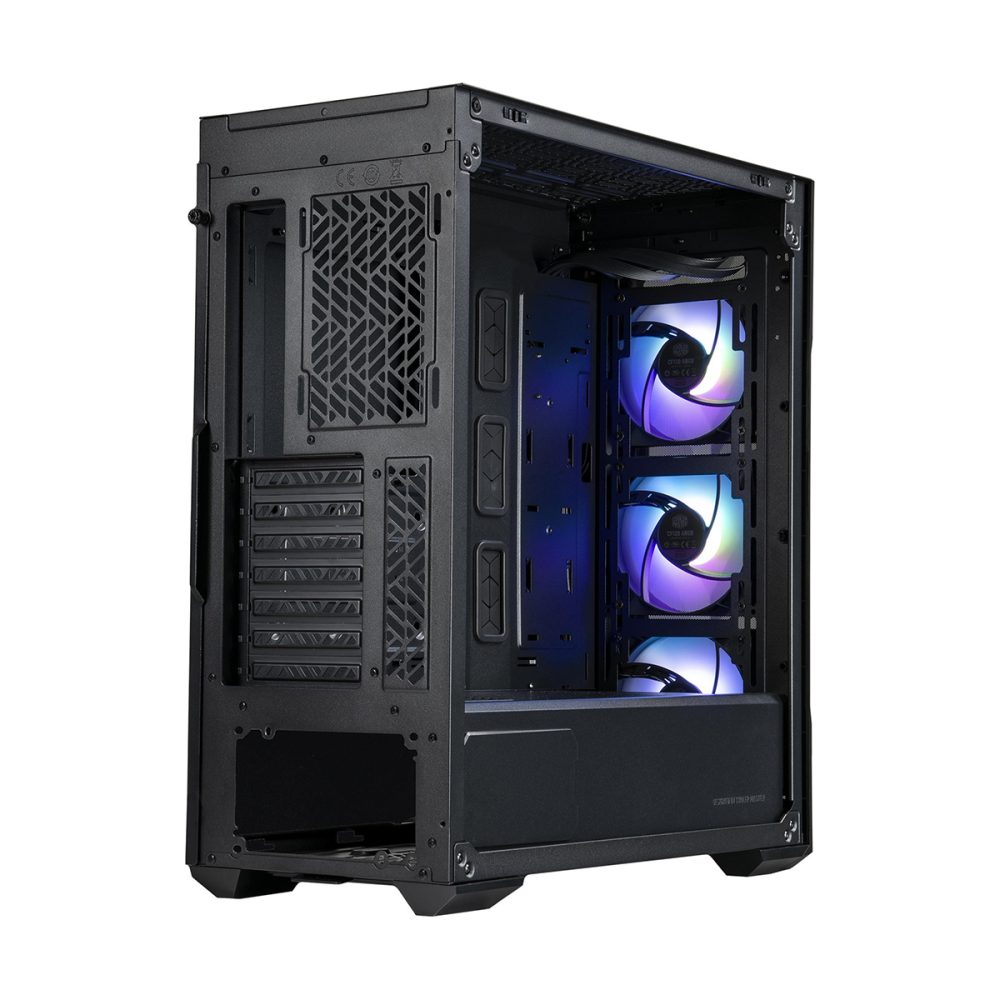 Cooler Master MasterBox TD500 V2 Clear Tempered Glass ARGB Black ATX Mid-Tower Chassis - Image 4