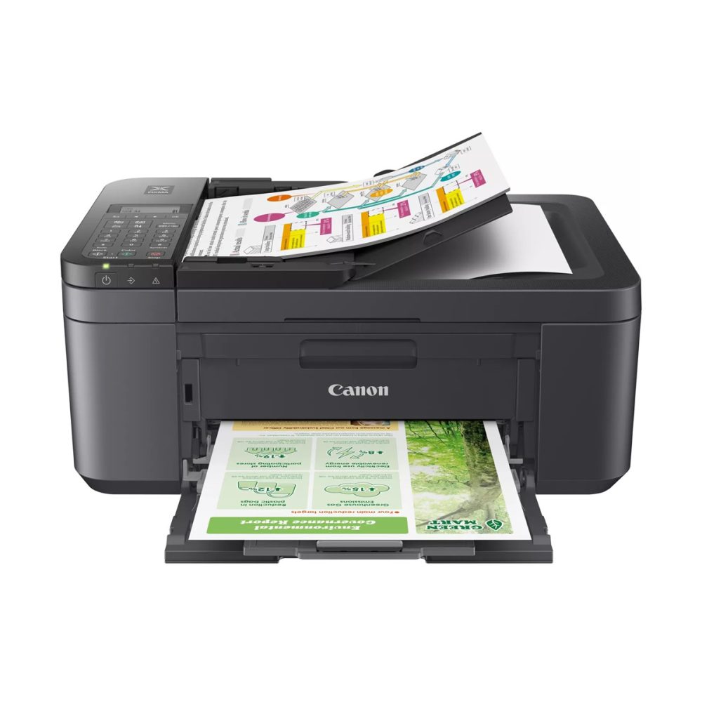 Canon Pixma TR4645 4-in-1 Wireless Inkjet Printer with ADF - Image 2