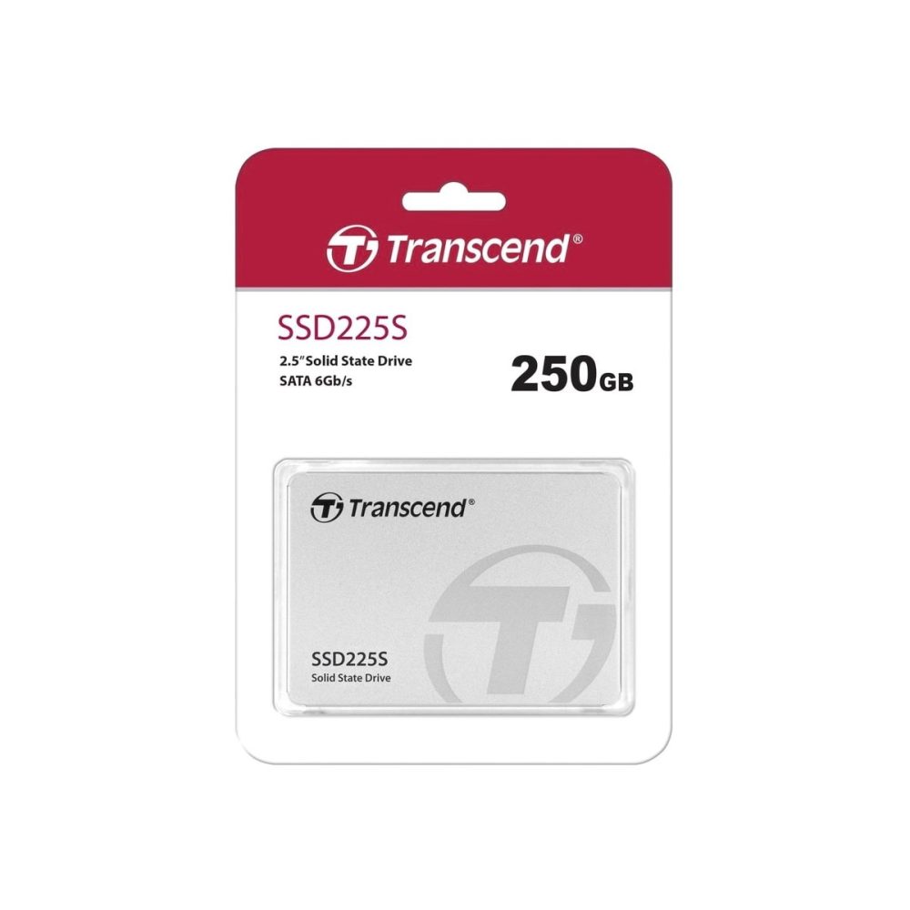 250GB Transcend 2.5" SATA 3.0 6Gbps Solid State Drive - Image 3