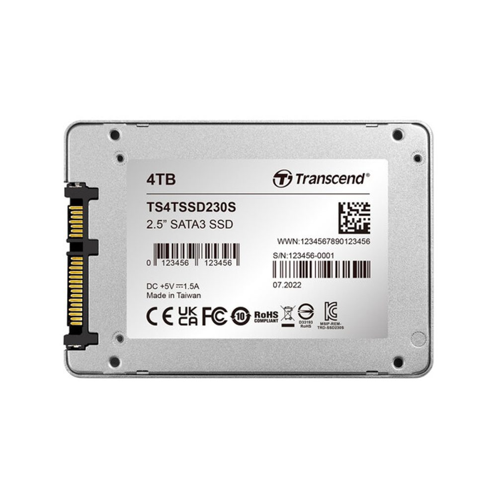 2.5" 4TB Transcend Solid State Drive - Image 2