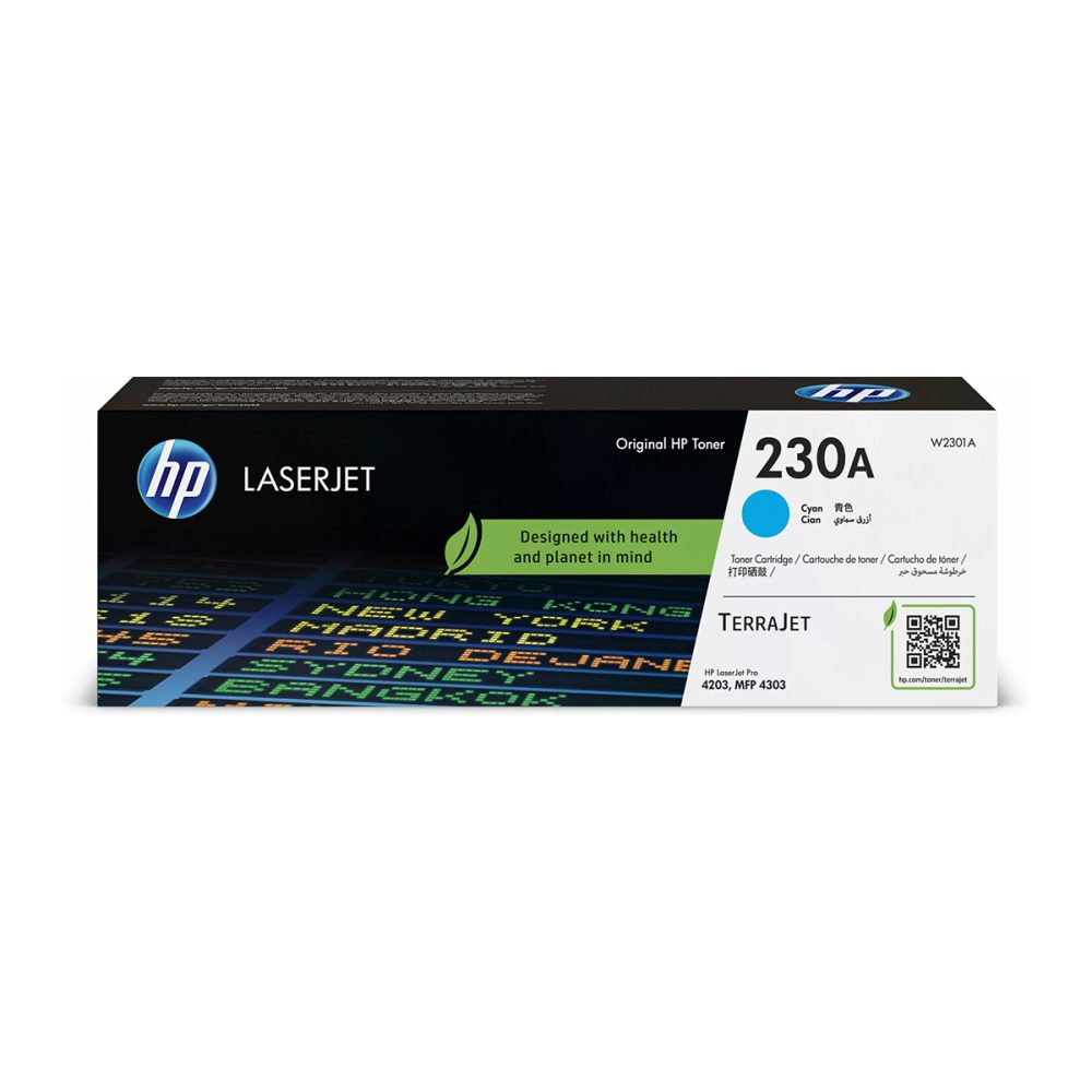 HP 230A LaserJet Cyan Toner Cartridge