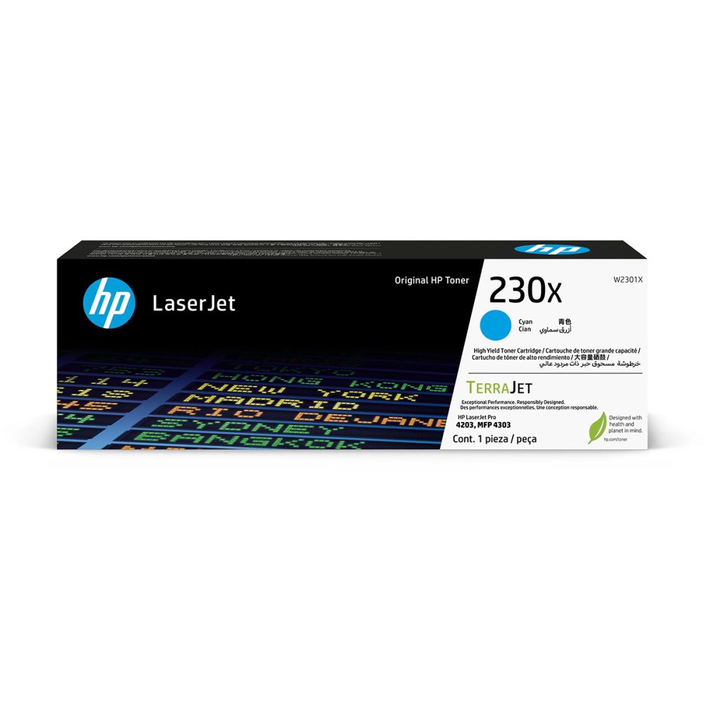 HP 230X Cyan Toner Cartridge