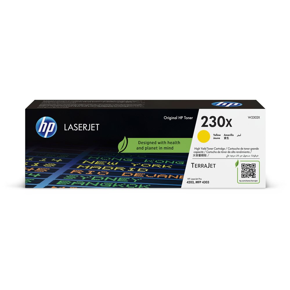 HP 230X Yellow Toner Cartridge